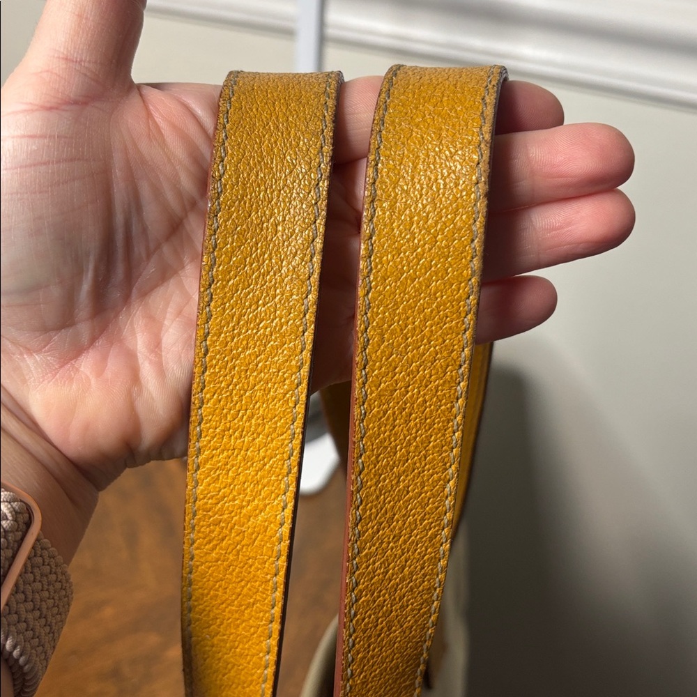 PRADA Canapa Cinghale Trimmed COLORBLOCK Tote - Picture 7 of 15